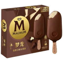 20点开始:梦龙 和路雪 香草口味冰淇淋 64g*4支*6件88.76元（合14.79元/件）