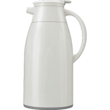 JEKO&JEKO保温壶家用热水瓶暖水壶宿舍大容量开水瓶玻璃内胆 1.6L浅灰色32.9元 (月销3000+)