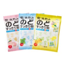 日本原装进口，龙角散 草本夹心润喉糖 80g新低9.54元包邮包税