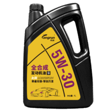 龙润润滑油 全合成汽机油 发动机润滑油 5W-30 SN级 4L 汽车保养56元（需领券）