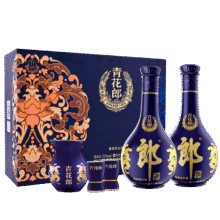 京东百亿补贴：郎酒 青花郎 53度 酱香型白酒 500ml*2瓶 礼盒装1520.95元（需领券）