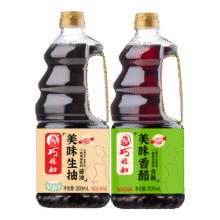 巧媳妇 800ml美味生抽+150ml米醋*22元（需领券）