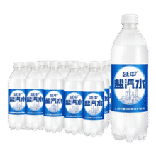 延中盐汽水上海经典碳酸饮料 咸口味含盐汽水饮料 延中盐汽水600ml*10瓶13.4元（需领券）