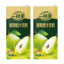 一枝笔莱阳梨汁1L×2盒13.16元（需领券）