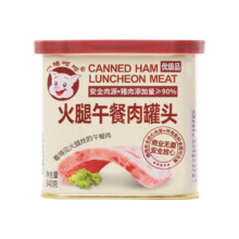 PLUS会员：小猪呵呵 火腿午餐肉 罐头 340g*9件97.2元合10.8元/件