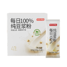 京东京造 豆浆粉 20g×21条14.37元/件（需买6件）