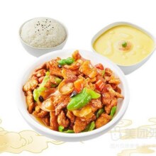 美团到店|外卖 稻状元 农家小炒肉+水蒸蛋+米饭套餐兑换券·1张 多店可用原价29.9元 现价14.9元