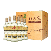 北大仓 部优经典1984 酱香型白酒 50度 500mL*6瓶 整箱装 口粮酒 端午酒228.12元（需领券）