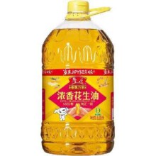 PLUS会员：鲁花 食用油 5S物理压榨一级花生油 6.09L*3桶400元包邮（133.33元/桶）