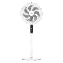 美的（Midea）电风扇 家用风扇落地扇 立式轻音节能强风电扇 宿舍降温循环柔风自然风桌面 【7叶落地摇控-升级强风】性价比优选169.15元