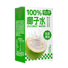 颜小萌 无糖百分百椰子水 整箱8盒9.65元+0.25元淘金币（需领券）