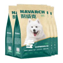 耐威克 全价萨摩耶专用狗粮中大型犬成犬幼犬通用鸡肉味10kg/20斤