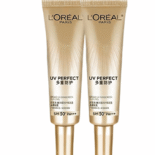 清仓白 菜！L'Oréal Paris 欧莱雅 多重防护隔离露 小银管15ml*2支SPF50+/PA+++￥15.21