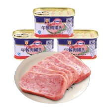 上海梅林午餐肉罐头198g×3罐90.31元（合30.1元/件）