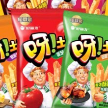 好丽友 呀土豆零食休闲零食薯条膨化食品宿舍办公室小零食 【麻辣小龙虾味】40g*1023元（合2.3元/件）
