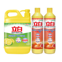 立白 柠檬洗洁精1kg+西柚洗洁精408g*2瓶6.72元（需领券）