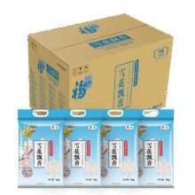pLus会员:福临门 雪花飘香 粳米 东北大米 中粮出品 箱装 10斤*4 40斤81.18元