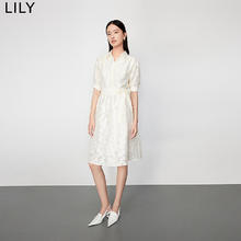 LILY 女装气质通勤连衣裙 601178元