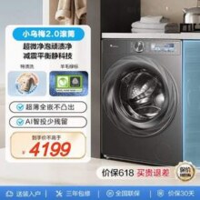LittleSwan 小天鹅 小乌梅2.0 TG100S83PRO 全自动滚筒洗衣机 10kg新低1547.28元包邮