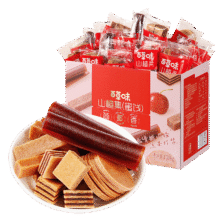 百草味山楂集1010g 果丹皮山楂条山楂片山楂卷散装休闲零食烘焙16.9元