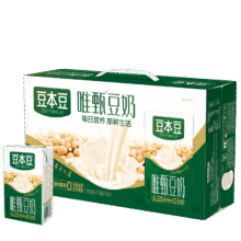 微信小程序、PLUS会员：豆本豆 唯甄豆奶 谷物饮品 250ml *24瓶28.67元包邮