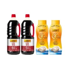 88vip、李锦记锦鲜生抽金蚝油组合1.51kg*2+550g*2+凑单16.43元+2.45元金币+凑单