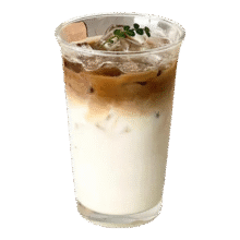翻口玻璃杯咖啡杯ins简约高级透明冷萃杯小众居家果汁饮料杯酒杯 高款反口杯300ml一只1.99元