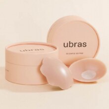 ubras 胸贴女乳贴防凸点滑免穿内衣婚纱用防走光硅胶9.9元