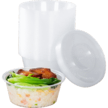 特美居 圆形饭盒 750型 50套28.52元（需领券）