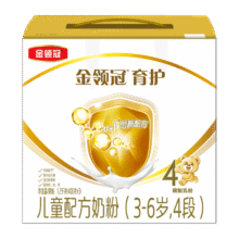 伊利 金领冠育护【全面营养】奶粉4段(3-6岁)1200g三联装106元（需领券）