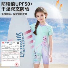 A类品质，迪士尼 2025款连体中大童专业训练泳衣（100~140码） 4色35元包邮