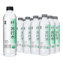 依能 无汽弱碱  苏打水 青柠味 500ml 12瓶12.9元包邮