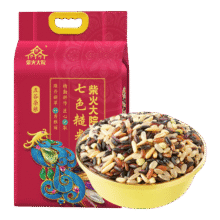 plus：柴火大院 七色糙米 2kg 糙米 黑米 红米 五谷杂粮 粗粮主食 大米伴侣 4斤56.84元（需领券，合18.95元/件）