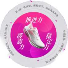 安踏马力2全掌碳板专业马拉松训练跑步鞋男氮科技减震回弹透气运动鞋到手265.98元（凑单+用劵）