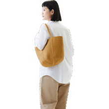 plus、学生价：无印良品（MUJI）纸编托特包大
