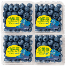 再降价、微信小程序、PLUS会员:  樱鲜蓝莓 云南蓝莓 4盒 12mm+ 净重100-125g/盒7.8元包邮（需领券）