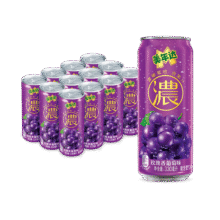 百事可乐 美年达濃果汁型汽水 玫瑰香葡萄味 330ml*12罐20.23元包邮（试用）