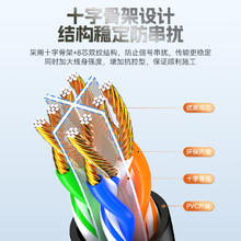 胜为 LC-1202G 六类CAT6 千兆网线 2m 黑色1.52元
