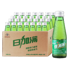 预售！日加满含牛磺酸 补充氨基酸 能量型功能饮料小绿瓶 增强免疫120ml*30瓶147.3元（需领券）