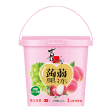 喜之郎 果冻桶 520克 任选2件24.8元（需领券，合12.4元/件）