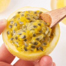 清甜如蜜！某宝买菜 广西黄金百香果 钦蜜9号 3斤 中果45-60g￥15.62 5.7折