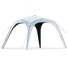 牧高笛（MOBIGARDEN）户外露营黑胶防晒自立速开天幕假日穹顶PO9.0 NX24680006 晨雾白377.88元