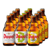 plus、需首购：督威比利时进口 精酿啤酒黄金+三花IPA+6.66 组合330ml*12瓶219.04元（合109.52元/件）