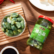 中华老字号，六必居 翡翠腊八蒜 290g*2瓶15.2元包邮