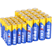 PKCELL 比苛 R6P 5号碳性电池 20粒+7号碳性电池 20粒 共40粒装29.38元（需领券，合14.69元/件）