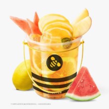 美团到店  甜啦啦鲜果茶 一桶水果茶  全国750城5001家门店可用原价10元 现价9元