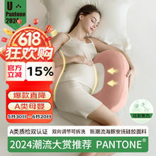 多米贝贝 Tomibaby）枕头护腰侧睡枕托腹海豚抱枕U型枕海豚护腰枕-PATONE57.04元