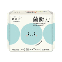 她研社医护级卫生巾菌衡力 日用240mm7片姨妈巾京东自营【新华网推荐】6.7元每包  需店铺首购