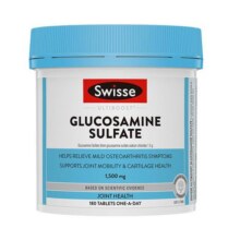 【自营】Swisse斯维诗氨基葡萄糖胺糖维骨力180粒中老年软骨氨糖189元