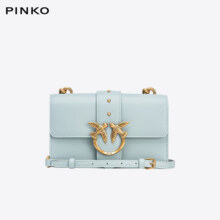 PINKO【品高】女包MINI经典牛皮燕子包单肩礼物100059A0F1999元（需领券）